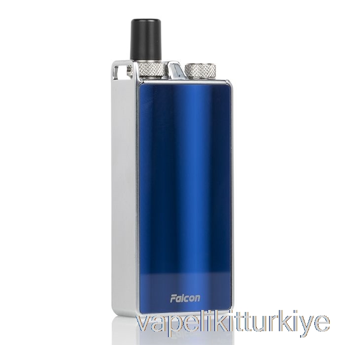 Elektronik Sigara Kalemi Vape Mate Oval Falcon 40w Pod Sistemi Takı Mavi